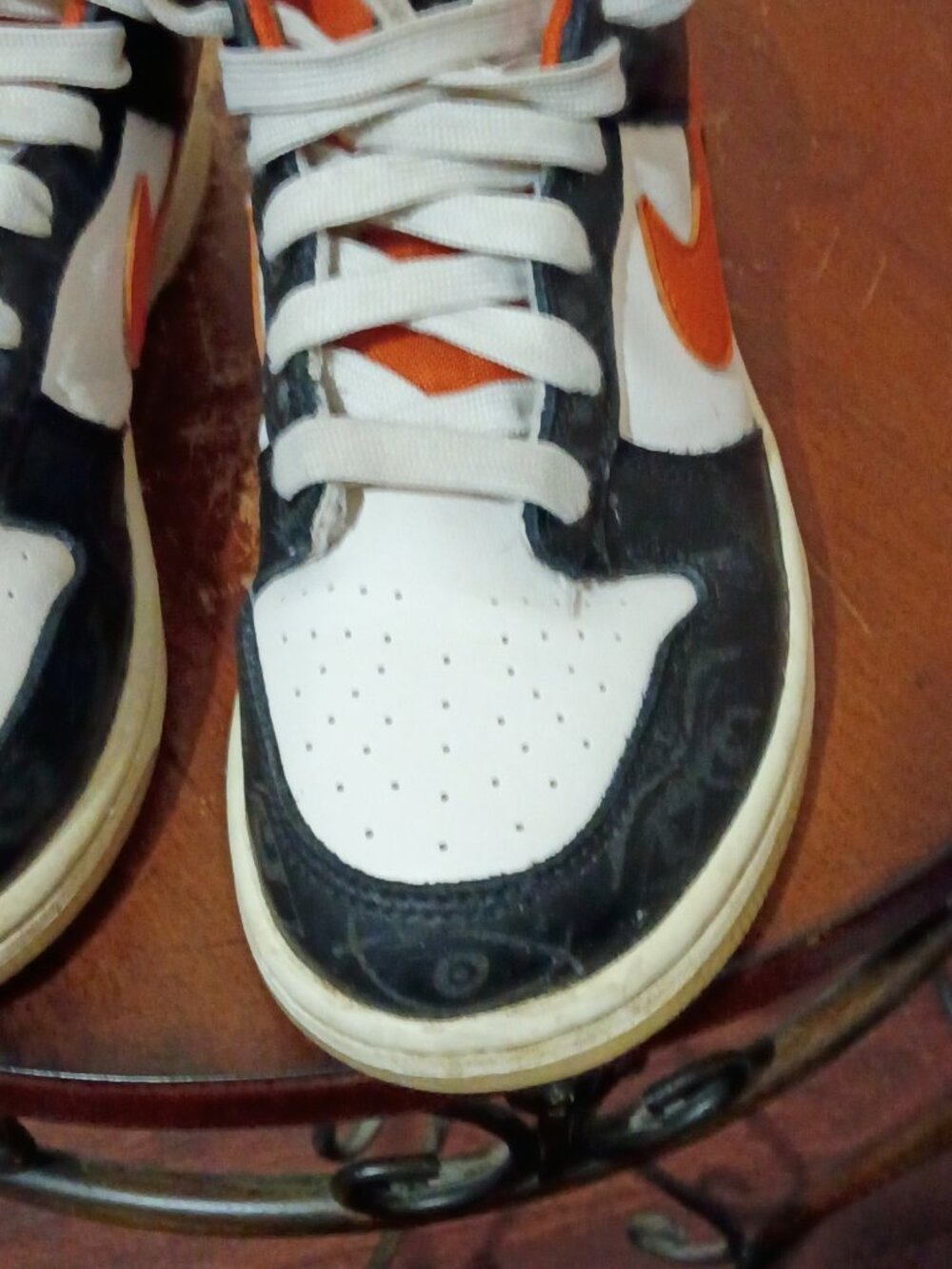 Nike Dunk Low PRM Halloween Sail Starfish DM0088-100 (PS) Size 3Y - Picture 7 of 14